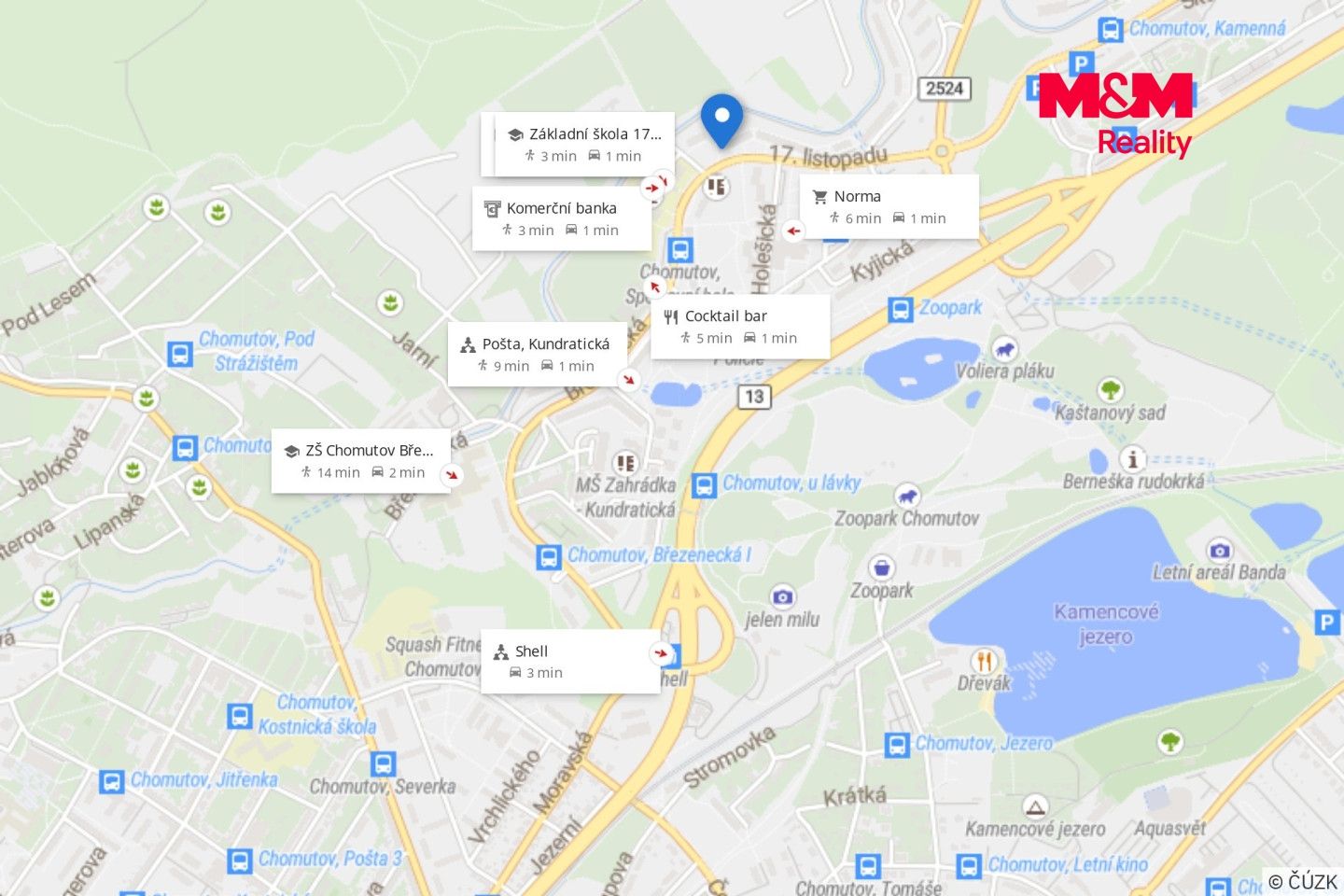 Pronájem, Byt 1+1, 36 m², Chomutov, 17. listopadu, Chomutov – náhled fotky 16