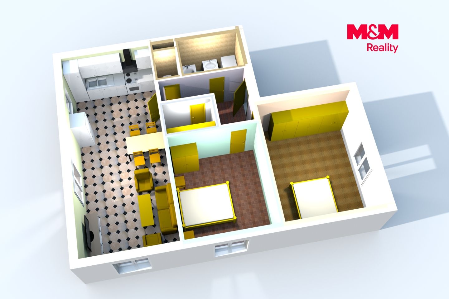 Prodej, Byt 3+kk, 72 m², Bečváry, Bečváry – náhled fotky 9