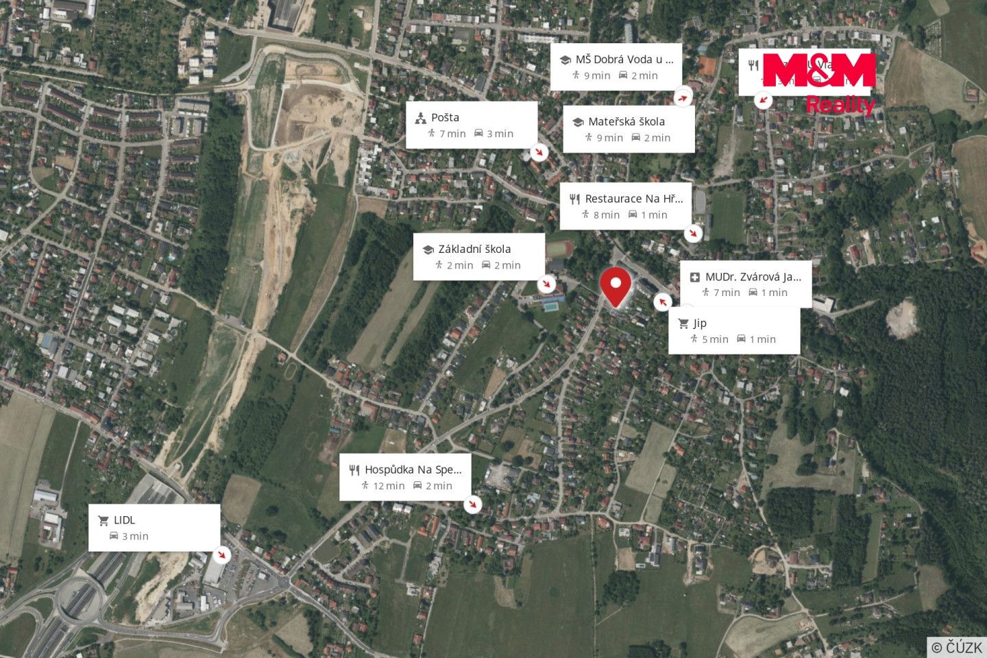 Pronájem, Byt 1+1, 32 m², Dobrá Voda u Českých Budějovic, Na Vyhlídce, Dobrá Voda u Českých Budějovic – náhled fotky 10