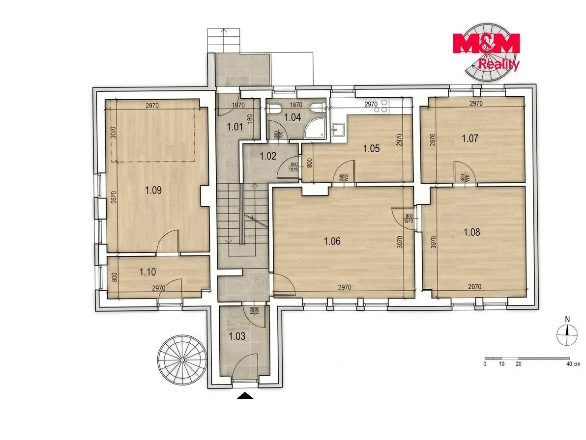 Pronájem, Byt 3+1, 73 m², Praha, Za oborou, Praha – náhled fotky 6
