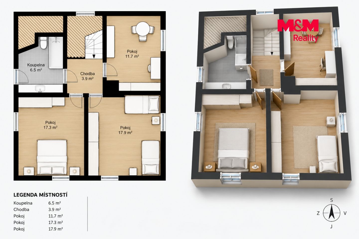 Prodej, Rodinný dům, 126 m², Litvínovice, U Střelnice, Litvínovice – náhled fotky 25