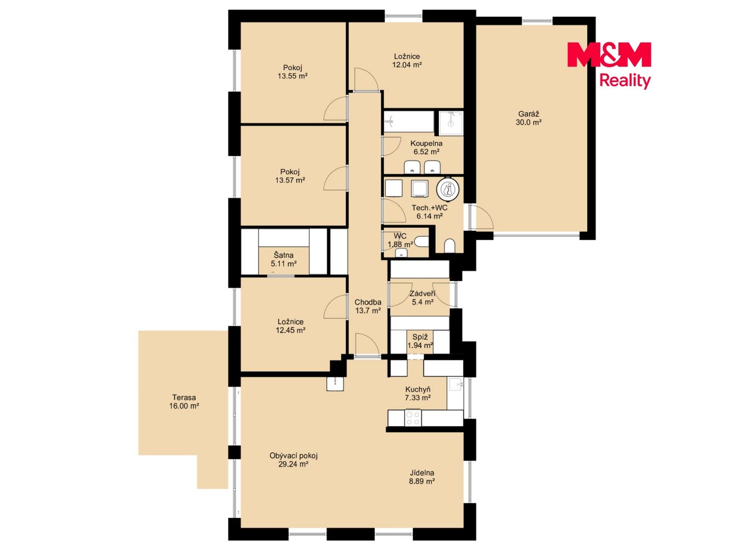Prodej, Rodinný dům, 168 m², Domanín, Domanín – náhled fotky 23