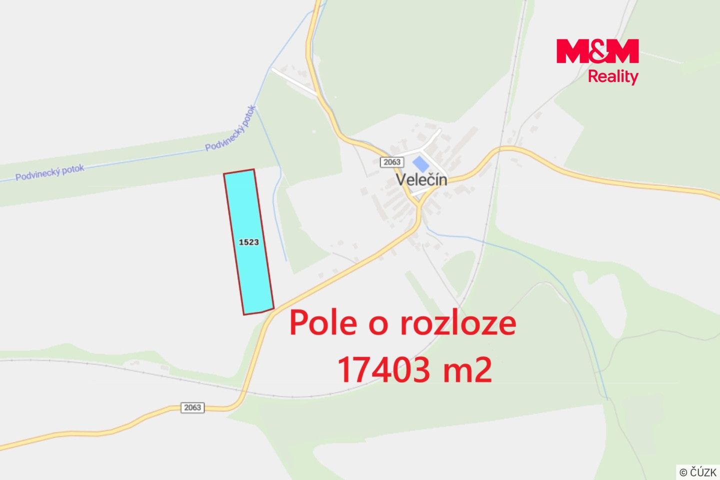 Prodej, Pole, Velečín