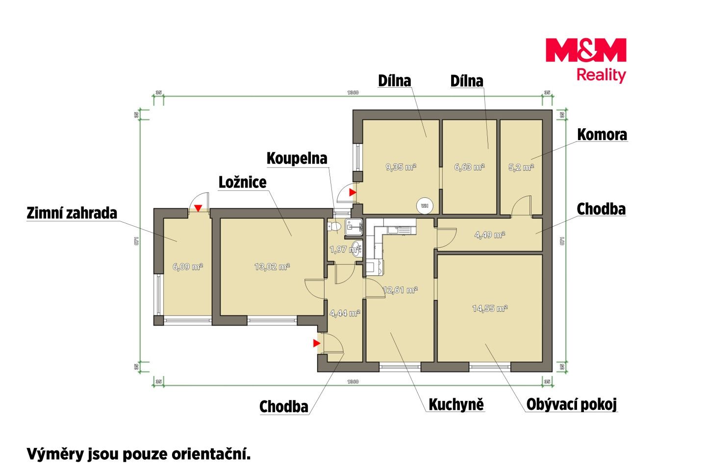 Prodej, Chata, 64 m², Čižice, Čižice – náhled fotky 3