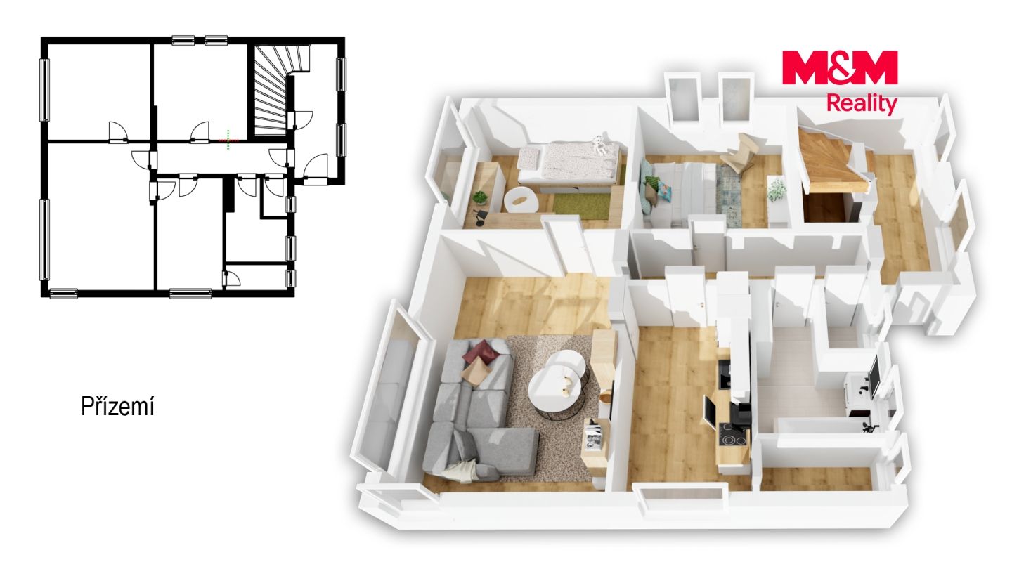 Prodej, Rodinný dům, 148 m², Chrášťany, Chrášťany – náhled fotky 15
