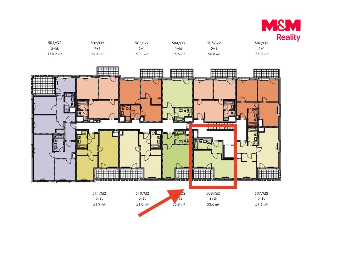 Prodej, Byt 1+kk, 34 m², Praha, Gollové, Praha – náhled fotky 4