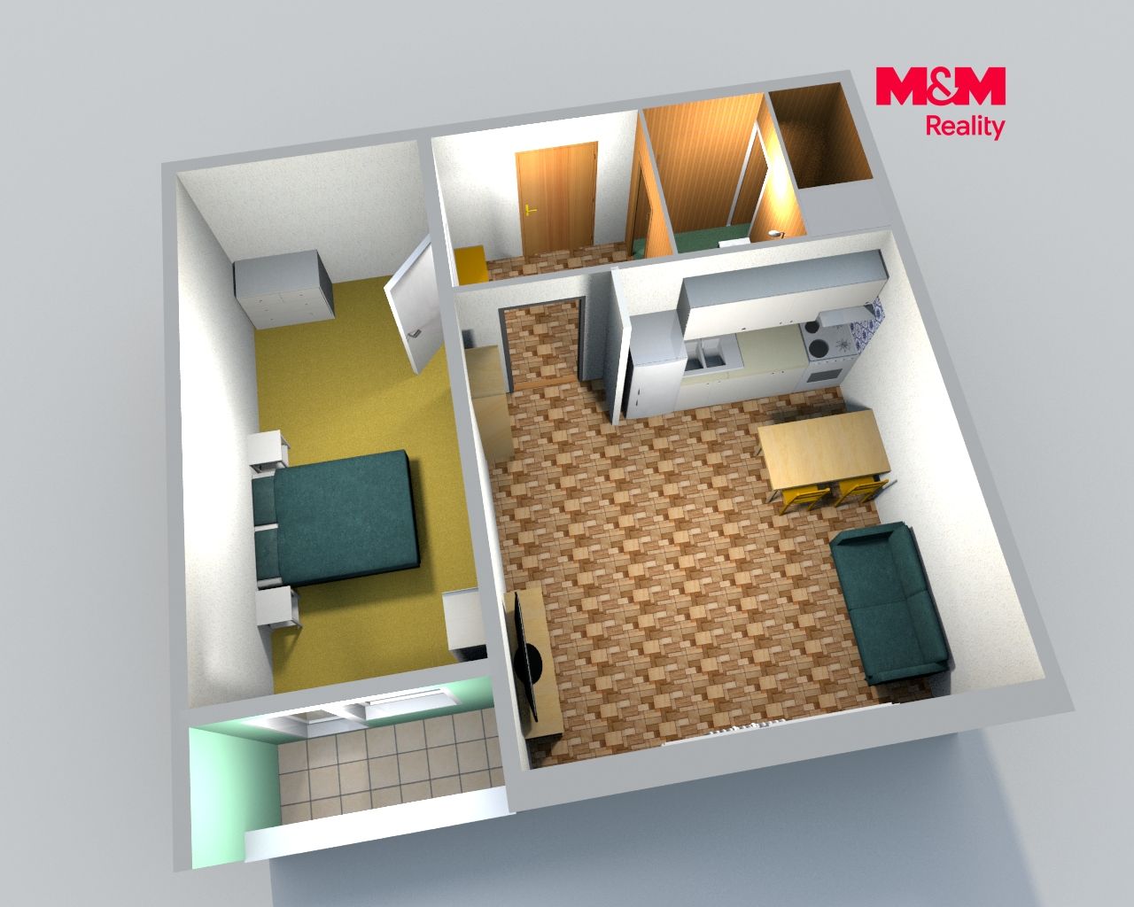 Pronájem, Byt 1+1, 40 m², Česká Lípa, Hradecká, Česká Lípa – náhled fotky 7