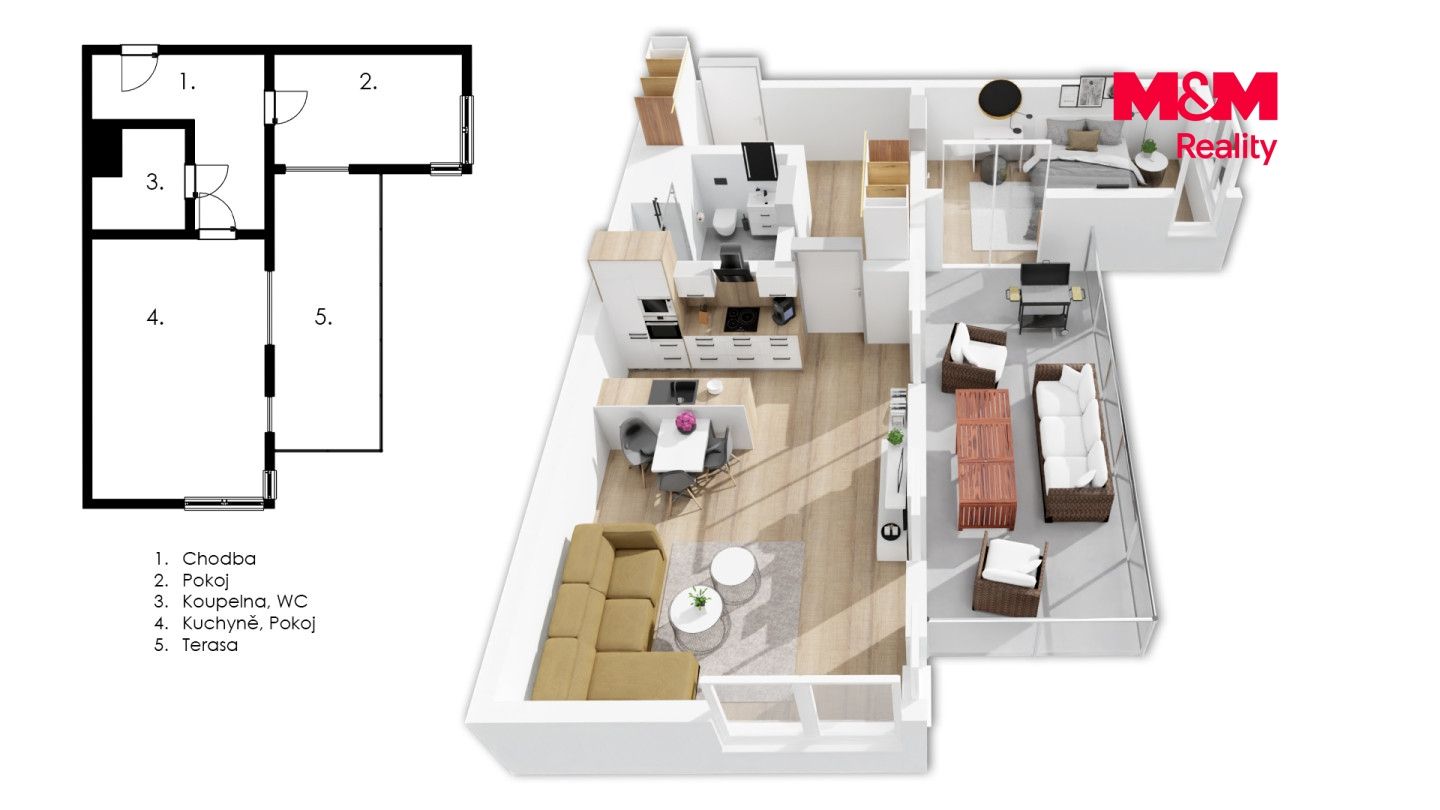 Prodej, Byt 2+kk, 64 m², Praha, Sicherova, Praha – náhled fotky 21