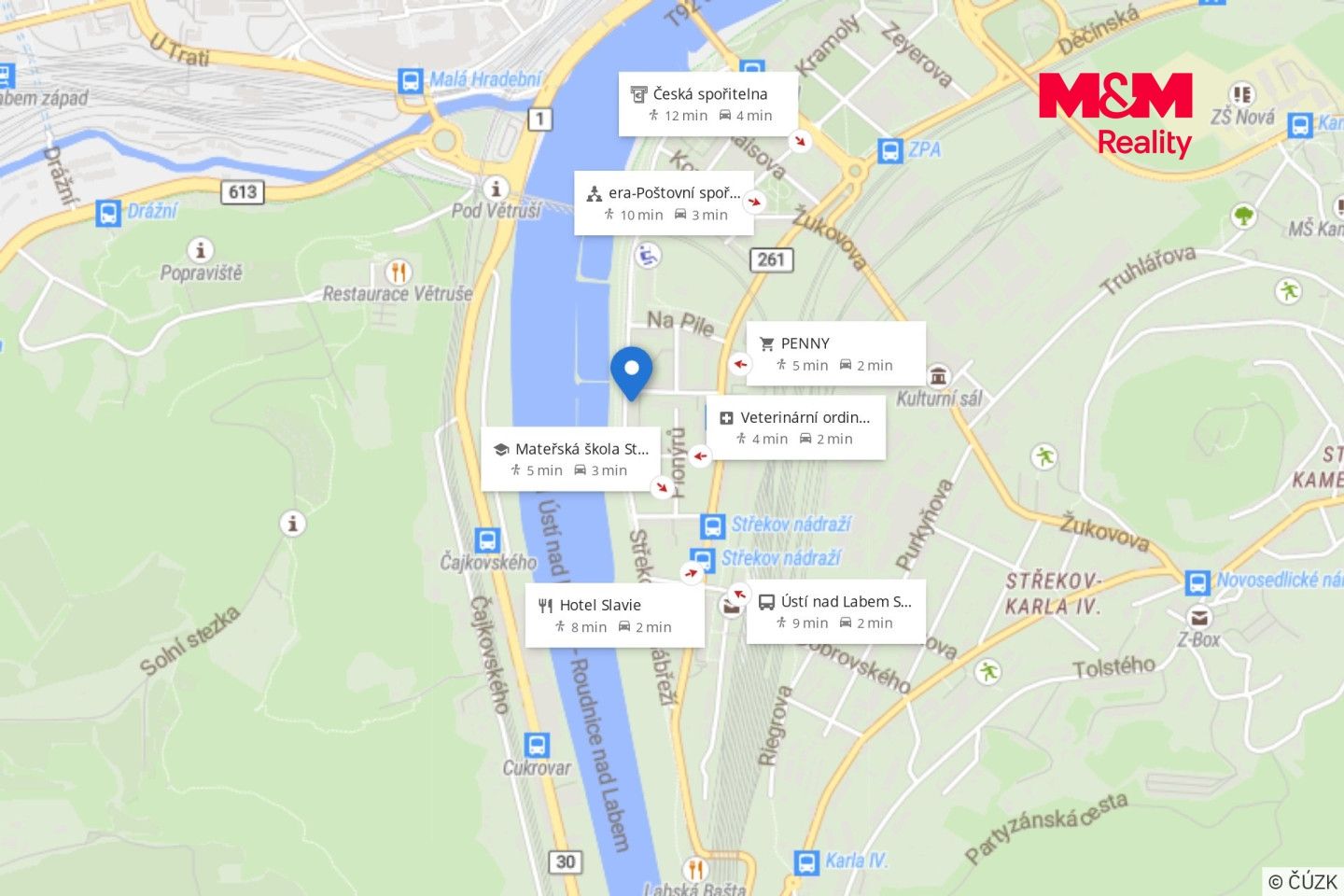 Prodej, Byt 3+1, 67 m², Ústí nad Labem, Střekovské nábřeží, Ústí nad Labem – náhled fotky 9