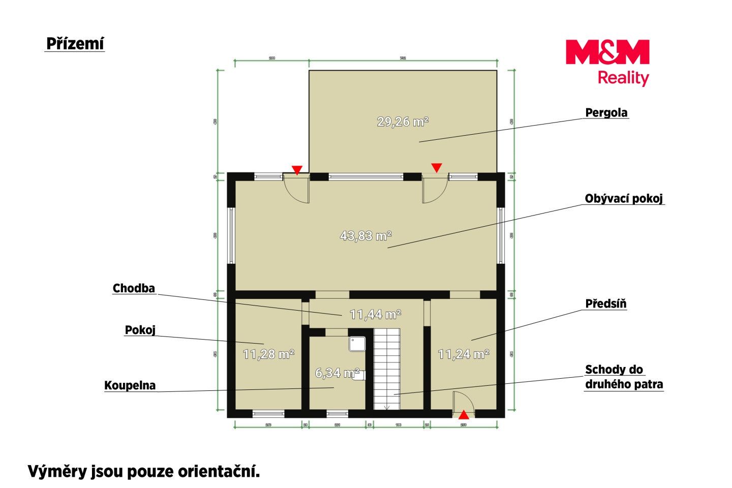 Prodej, Rodinný dům, 168 m², Vodochody, Na Kopečku, Vodochody – náhled fotky 33
