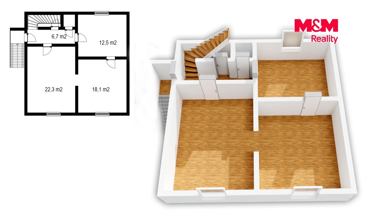 Prodej, Rodinný dům, 122 m², Krupka, Libušín, Krupka – náhled fotky 12