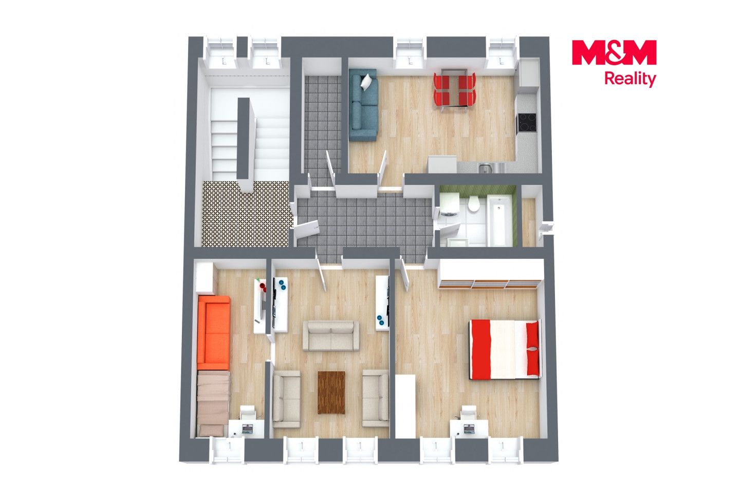 Prodej, Byt 2+1, 63 m², Františkovy Lázně, Anglická, Františkovy Lázně – náhled fotky 23