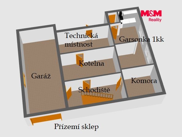 Prodej, Rodinný dům, 133 m², Ledeč nad Sázavou, Ledeč nad Sázavou – náhled fotky 16