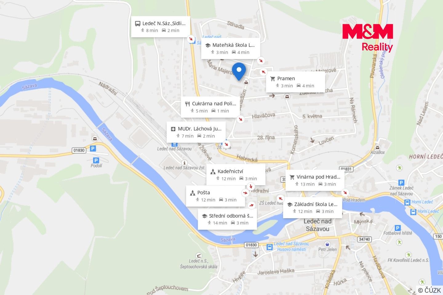 Prodej, Byt 3+1, 70 m², Ledeč nad Sázavou, Marie Majerové, Ledeč nad Sázavou – náhled fotky 36