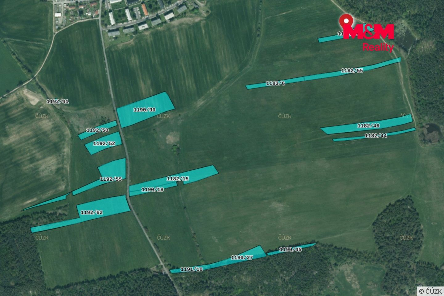 Prodej, Pole, Líně