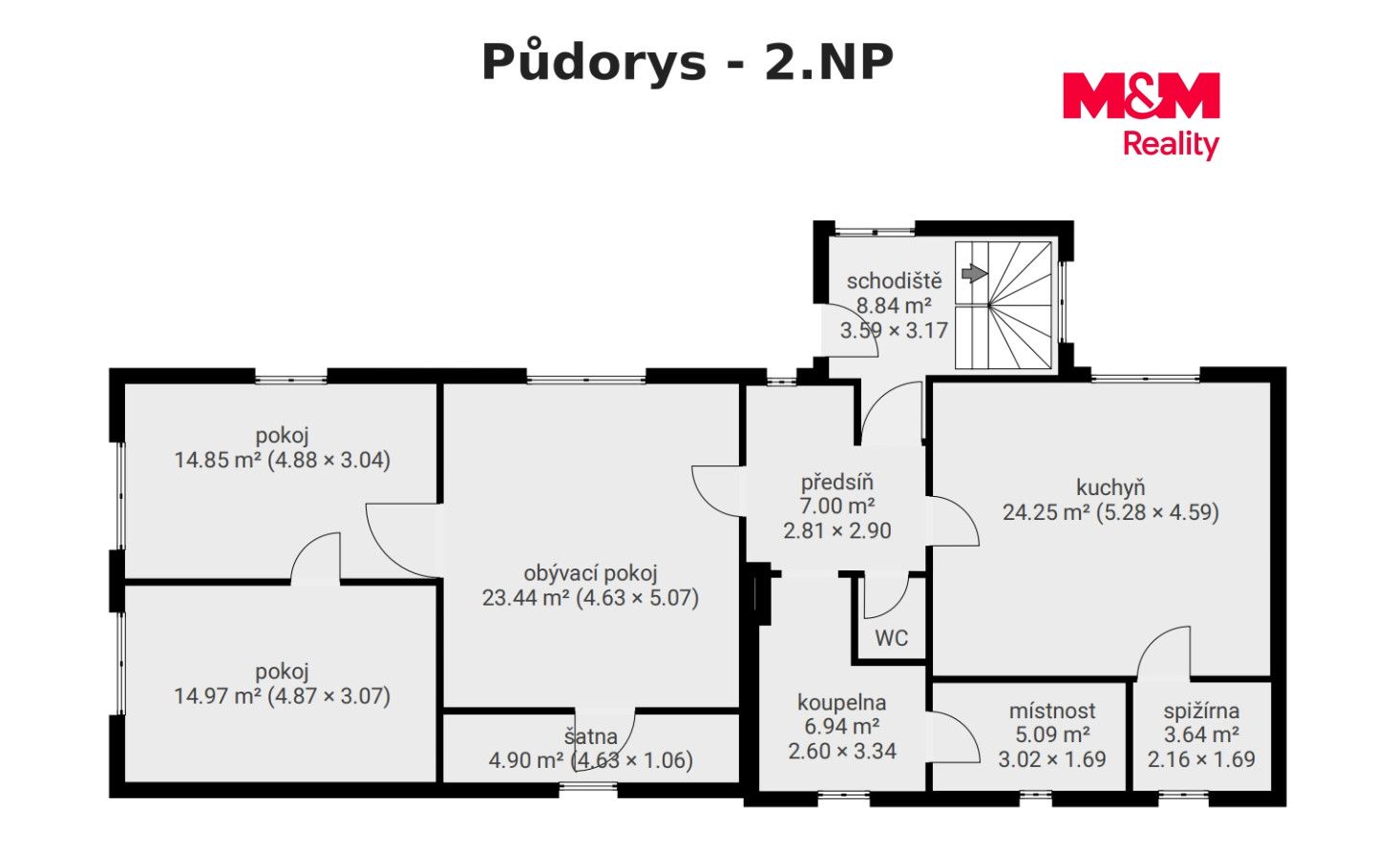 Prodej, Rodinný dům, 236 m², Březnice, Březnice – náhled fotky 45