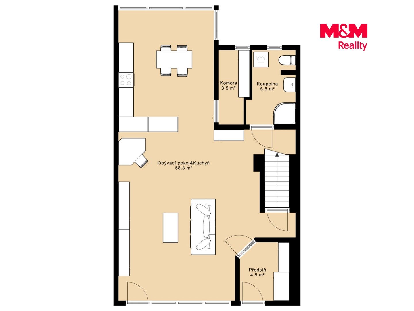 Prodej, Rodinný dům, 157 m², Prachatice, Budovatelská, Prachatice – náhled fotky 5
