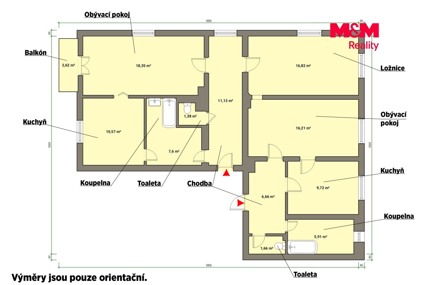 Prodej, Atypický byt, 102 m², Mariánské Lázně, Lidická, Mariánské Lázně – náhled fotky 4